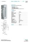 Datenblatt Elektro Türöffner Eff-Eff 118E--------B71