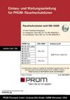 Montageanleitung Rauchschutz